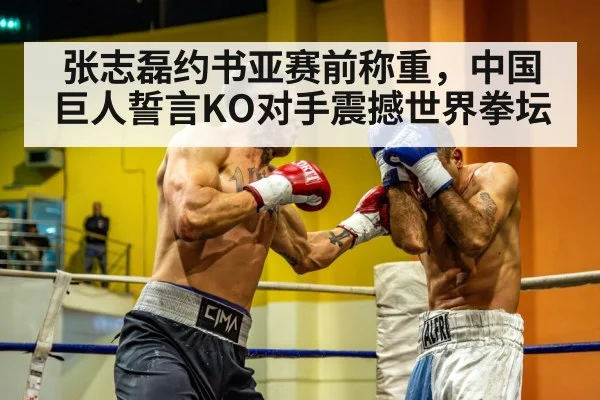 heavyweight boxers face off